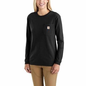 NWT Carhartt Women’s Loose Fit Heavyweight Long-Sleeve Pocket T-Shirt